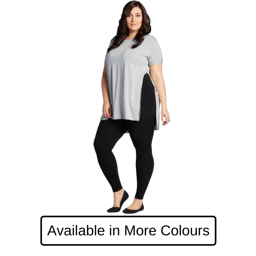 C'est Moi leggings, bamboo full-length PLUS Size (7 colors