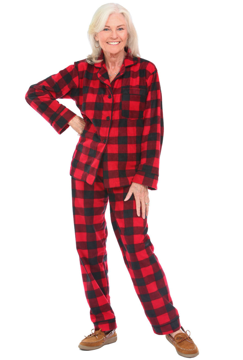Different Touch Men's Pajama Lounge Pants Bottoms Fleece Sleepwear PJs with  Pockets, Red Buffalo Plaid, Medium : : Clothing, Shoes &  Accessories