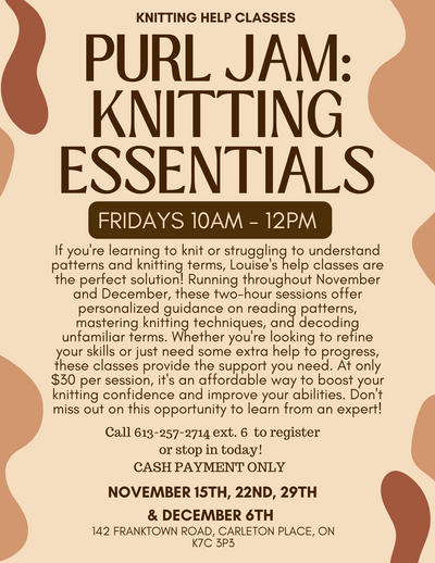 PURL JAM: KNITTING ESSENTIALS