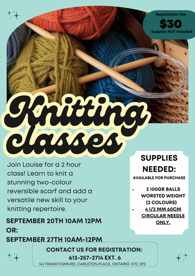 Knitting Class