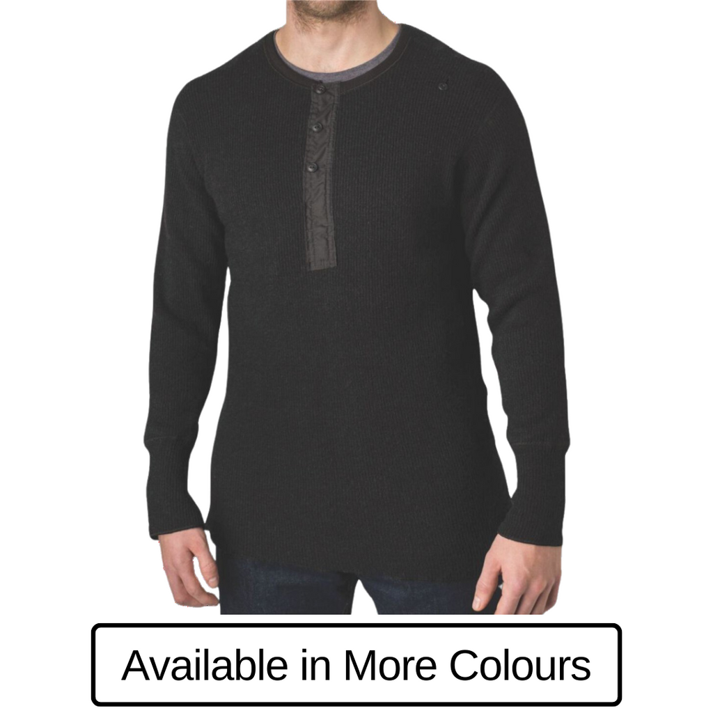 Hollister Shirt Mens XL Black Knit Cotton Long Sleeve Round Neck