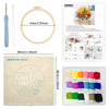 Kit Punch Needle Embroidered Catus