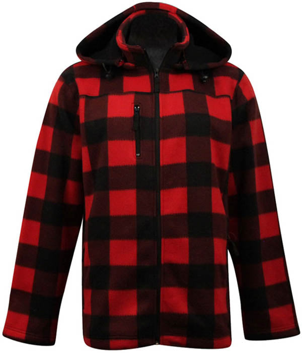 Red check jacket mens discount