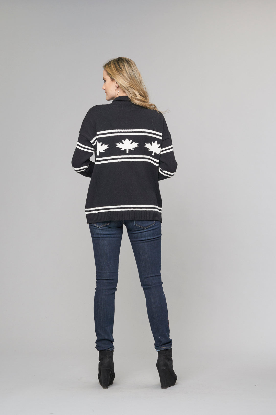 Black sweater sale shop