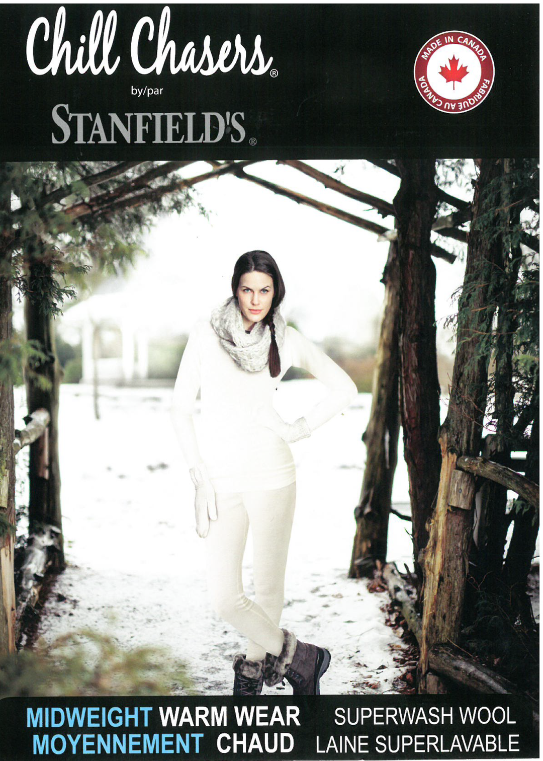 Stanfield s Long Underwear Wool Superwash Top Ladies The Real Wool Shop